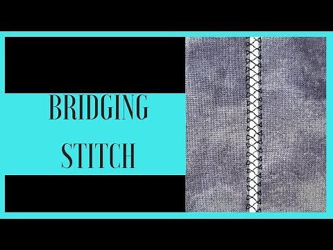 How to Sew a Bridging Stitch on Baby Lock Soprano : Beginner Sewing Tutorial with Faodail Creation