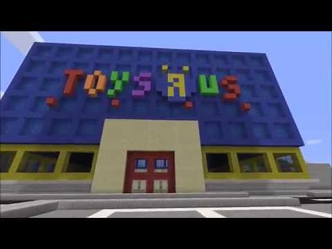 Minecraft Xbox Toy's R Us Build Showcase Review