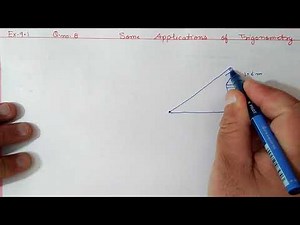 Chapter:9 Ex.9.1 (Q.7,8) Some Applications of Trigonometry | Ncert Maths Class 10 | Cbse.