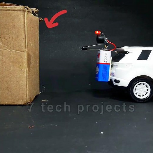 CAR parking sensor / simple sensor project / hw battey //car parking science project