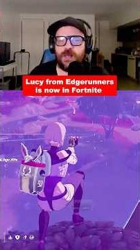 Lucy From Cyberpunk: Edgerunners is now a skin in Fortnite. Lucyna Kushinada Gameplay