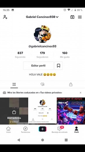 Videos de Gabriel Cancinos938 (@gabrielcancinos93) con “sonido original - Cabo_YT”