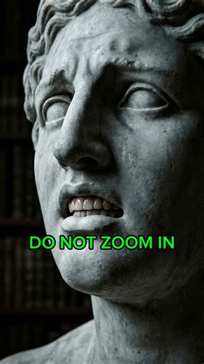 What’s hidden inside this ancient statue? 💀🏛️ #shorts