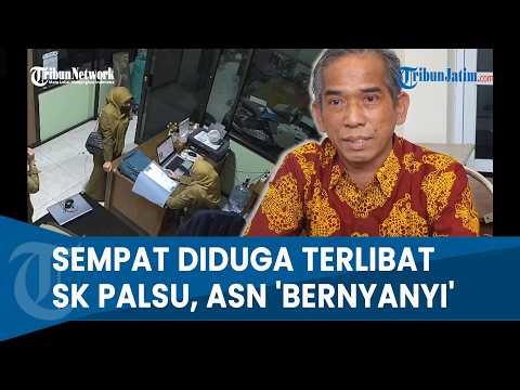 ANAK DAN PONAKAN JADI KORBAN SK PALSU, ASN Gresik Bongkar Kedekatan Kepala BKPSDM dengan 'Pecatan'