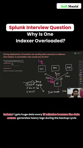 Splunk Interview Question: Why Is One Indexer Overloaded?