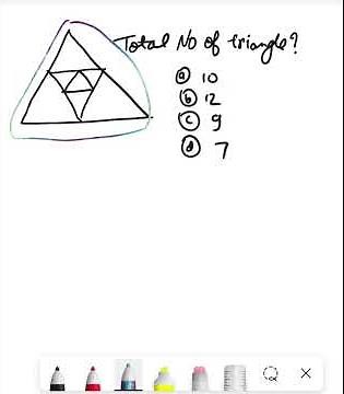 99% People Fail This Simple Triangle Counting Puzzle! Can You Solve It?