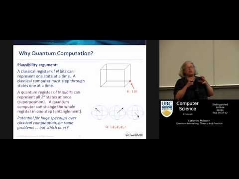 Catherine McGeoch - Quantum Annealing: Theory and Practice
