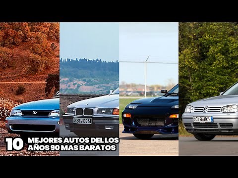 Los 10 Mejores Autos de los Años 90 Más Baratos | Coches Noventeros más Accesibles
