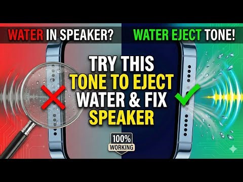 Water Eject Sound | Fix Your Speaker in 2 Minutes (100% Guaranteed!)