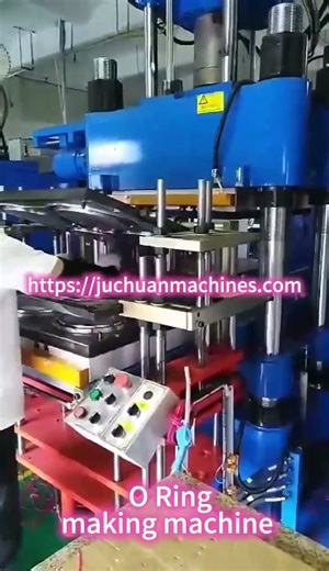 Silicone injection molding machine for making O Ring #machine #factory #oring #seals