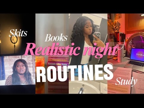 Aesthetic Night Routine 💤| VlogWithYolie