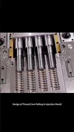 Design of Thread Core Pulling in Injection Mould