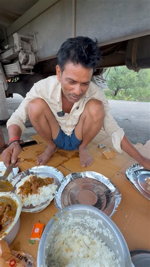 Truck driver साहब बनाए ऐसा mutton की उँगली चाट-चाट कर खाए । Mutton curry । 😱 #truckdriver