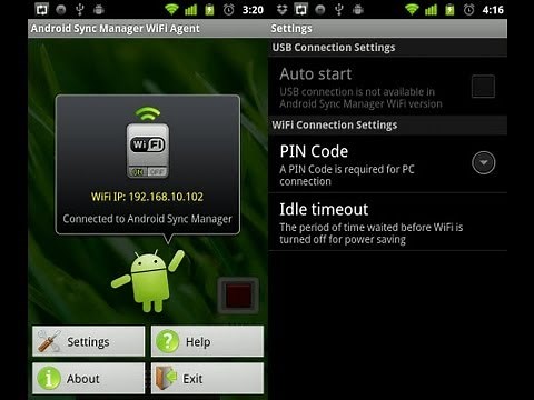 Sync FIles between PC and Android Phone Over Wifi