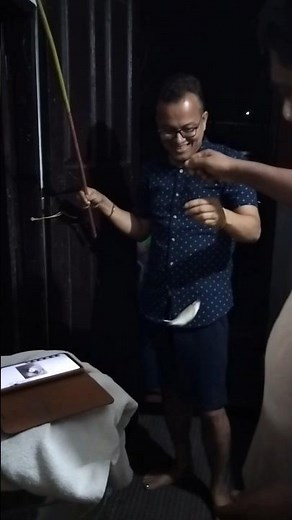 Fishing in a house boat 🎣 #fishing #houseboat #shorts