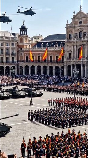 200 Soldiers, 6 Tanks & Helicopters 🇪🇸 Epic Spanish Army Parade in Madrid