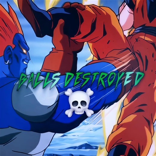 When Android 13 destroyed goku balls ☠️