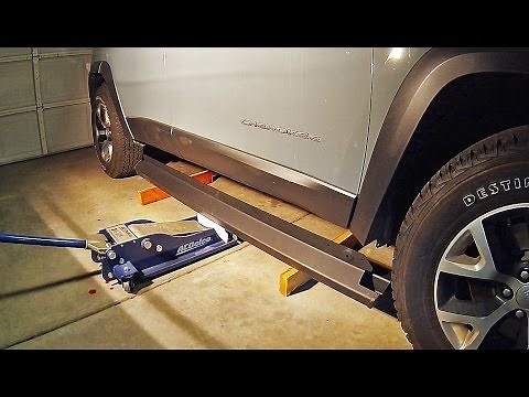 2014 Jeep Cherokee Trailhawk (KL): Rock Rail Installation