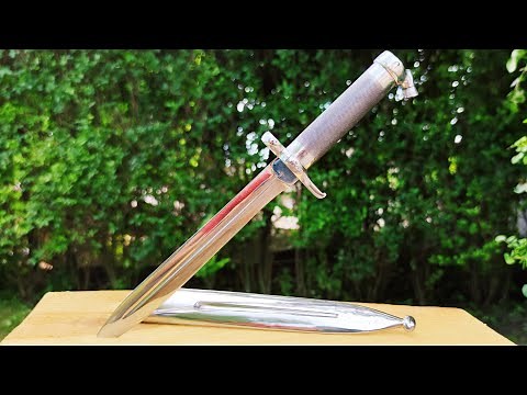 1896 Swedish Mauser bayonet restoration