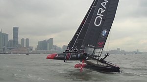 Someone got their sea-legs today. . . or rather their “America's Cup-legs." Hear what actor Jason Biggs has to say about sailing with ORACLE TEAM USA. #LVACWSNY Video by John von Seeburg & Mike Herbener / ORACLE TEAM USA | United States SailGP Team