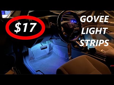 Govee Car Light Strips Installation- How to Install Govee Car Interior Light Strips!