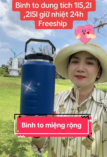 Bình giữ nhiệt inox 1.5L–2.5L giữ nóng lạnh 24h