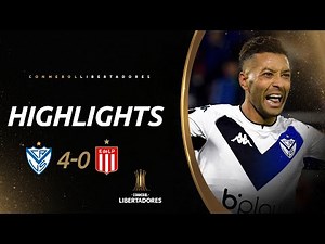 VÉLEZ vs. ESTUDIANTES [4-0] | RESUMEN | CONMEBOL LIBERTADORES 2022