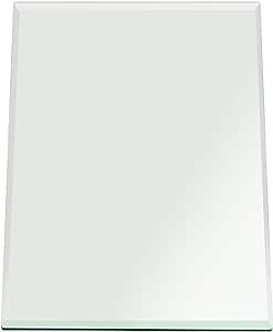 Clear Rectangle Tempered Glass Table Top 24" x 36", 3/8" Thick Baveled Edge, Scratch Resistant, Easy Clean Replacement for Dining, Coffee, or Office Tables – Fab Glass and Mirror
