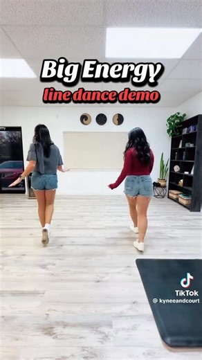 Kynee & Court on Instagram: "BIG Energy line dance demo! 32 counts 4 walls Level: improver 1 restart on wall 7 Choreo: Gail A. Dawson #linedance #bigenergy #howtolinedance #linedancedemo #linedancetutorial #linedancing #linedancers #linedancer #linedancelessons"