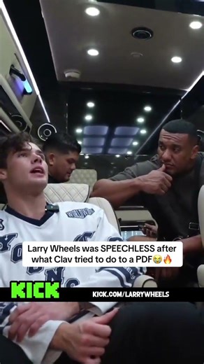 Larry Wheels was SPEECHLESS after what Clav tried to do to a PDF 😯 #larrywheels