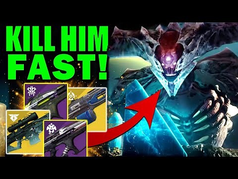 Best Weapons to KILL ORYX FAST! - King's Fall Raid | Destiny 2