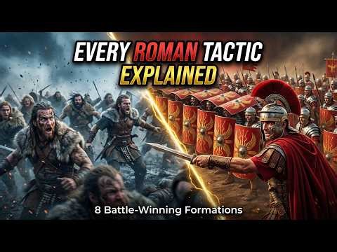 Every Roman Army Battle Tactic Explained In 17 Minutes