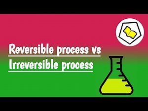 Reversible and Irreversible process.