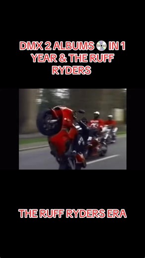 DMX 2 ALBUMS 💿 IN 1 YEAR & THE RUFF RYDERS #dmx #ruffryders #hiphop #musiclabel #motorcycles | Nappyvereen/Versuhtyle Fools aka BUFF BLACK