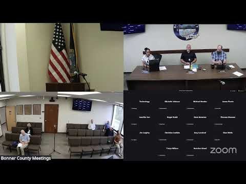Bonner County Board of Commissioners Meeting