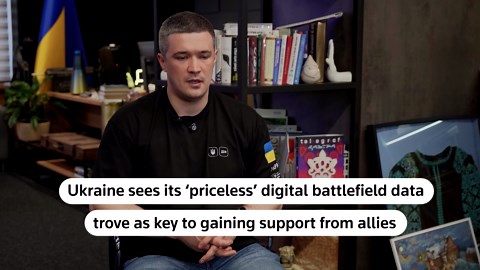 Ukraine sees 'priceless' digital battlefield data trove as key to West's support
