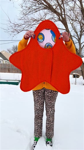 Upcycling a Snowsuit Inspired by The Simpsons