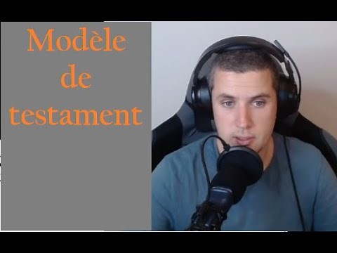 Will template - How to write it?