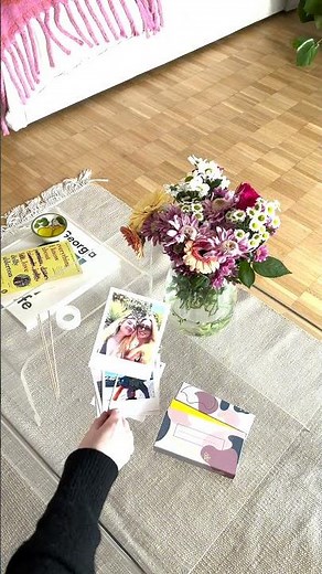 Pixum DIY: Blumenstrauß mit Retro Prints