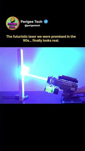 The Futuristic Laser We Were Promised Since the 90s 🔥#shorts #technology #laser #futuretech