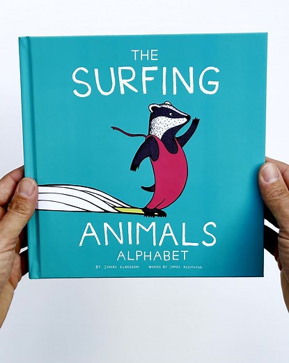 Surfing Animals Alphabet | Jonas Draws | Facebook
