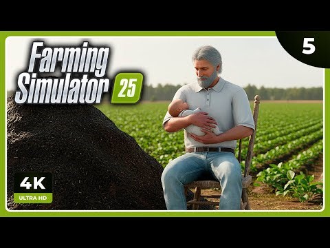 FS25#5 | LA PATERNIDAD Y EL CULTIVO DE GIRASOLES | FARMING SIMULATOR 25 Gameplay Español