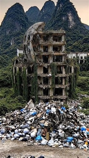 Restored a fully dis-function building! #transformyourhome #creativebuilding