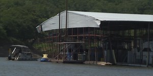 The striper capital of the world is recovering from high water levels at Lake Texoma