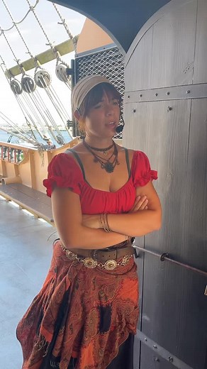 No, just a huge fan 🤭🏴‍☠️ BUT… we always love when guests come dressed up for their pirate adventure aboard the Buccaneer! Grab you gear and come cruise with us! Link in bio to book 🔗 | Buccaneer Pirate Cruise