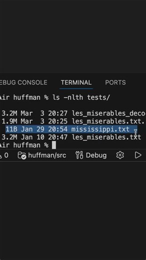 The simplest way to compress a file ☝