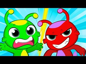 New video! The magic mirror brings an Evil Groovy that does tricks to Groovy the Martian & Phoebe