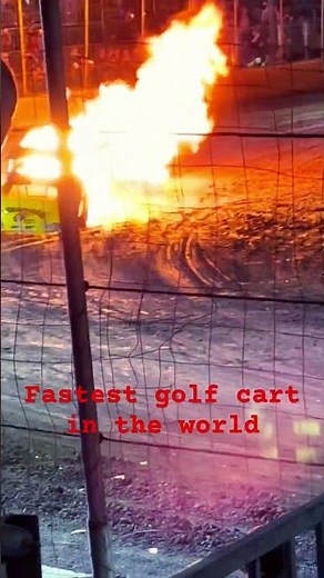Fastest golf cart in the world! #speed #mechanic #trending