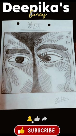 Making Viral "Bairan" Song Art | This Song is Healing 🤌🏼✨| Deepika's Canvas| #drawing #art #artist