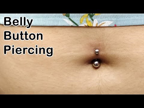 How to do Belly Button Piercing - Navel Piercing - Belly Piercing - Step by Step